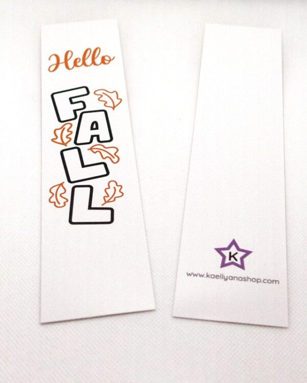 Marque-page "Hello Fall",Marque-page Hello Fall,Marque-page automne